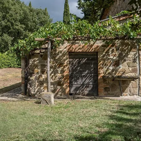 Orcia Panoramic View With Pool فيلة *