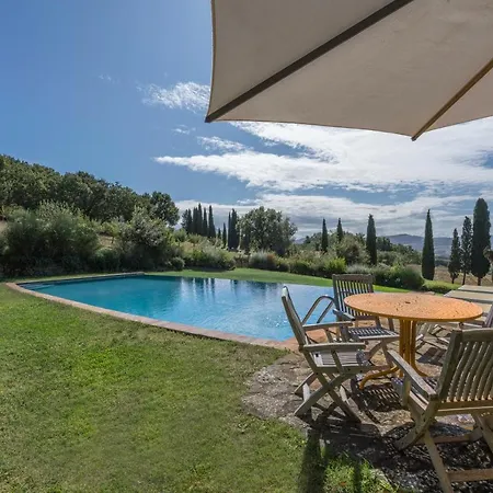 Villa Orcia Panoramic View With Pool Sarteano